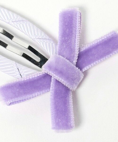green label relaxing / グリーンレーベル リラクシング ヘアピン | 細リボンクリップ セット / キッズ | 詳細13