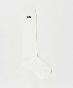 green label relaxing / グリーンレーベル リラクシング ソックス | ロゴリブクルー ハイソックス / 靴下 キッズ  17cm-19cm