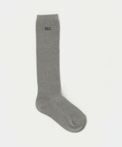green label relaxing / グリーンレーベル リラクシング ソックス | ロゴリブクルー ハイソックス / 靴下 キッズ  17cm-19cm