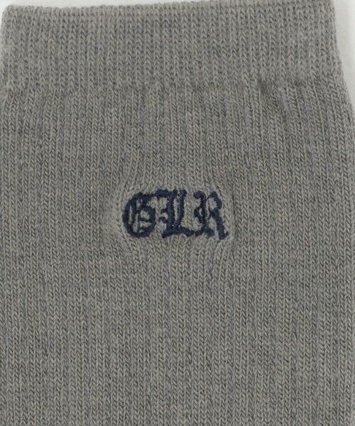 green label relaxing / グリーンレーベル リラクシング ソックス | ロゴリブクルー ハイソックス / 靴下 キッズ  17cm-19cm | 詳細4