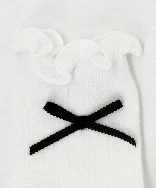 green label relaxing / グリーンレーベル リラクシング ソックス | リボン クルー ソックス  / 靴下 / キッズ  17cm-19cm | 詳細2