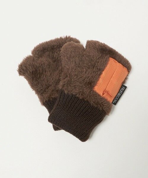 green label relaxing / グリーンレーベル リラクシング 手袋 | 【別注】＜FRUIT OF THE LOOM＞ボアグローブ / キッズ | 詳細4