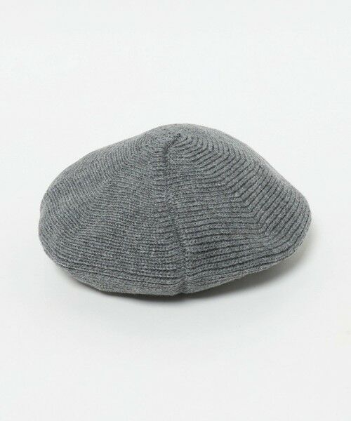 green label relaxing / グリーンレーベル リラクシング ハンチング・キャスケット・ベレー帽 | ニット ベレー帽（グレー） / キッズ | 詳細3