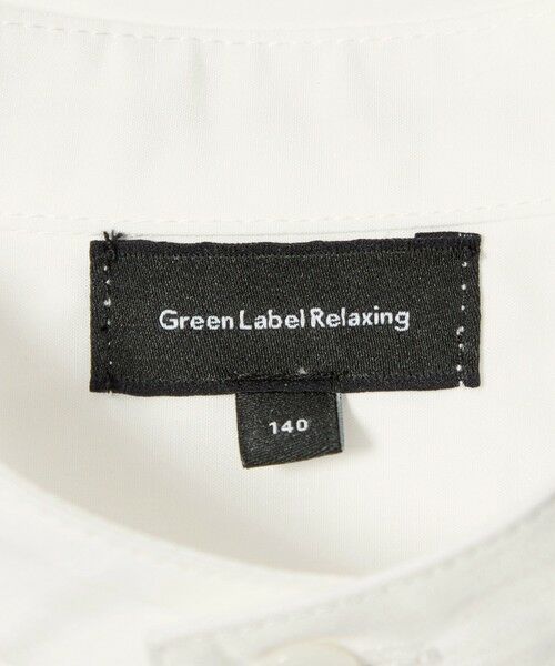 green label relaxing / グリーンレーベル リラクシング シャツ・ブラウス | バンドカラーシャツ / キッズ 140cm-160cm | 詳細9
