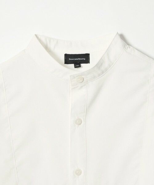green label relaxing / グリーンレーベル リラクシング シャツ・ブラウス | バンドカラーシャツ / キッズ 140cm-160cm | 詳細5