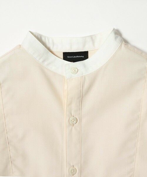 green label relaxing / グリーンレーベル リラクシング シャツ・ブラウス | バンドカラーシャツ / キッズ 140cm-160cm | 詳細14
