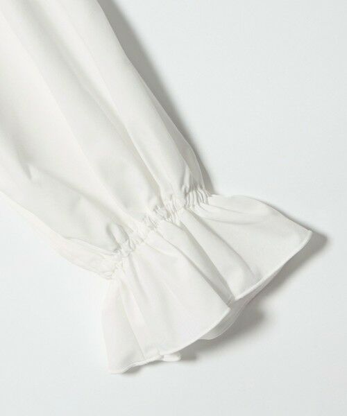 green label relaxing / グリーンレーベル リラクシング シャツ・ブラウス | スタンドカラー フリルリボン ブラウス / キッズ 140cm-160cm | 詳細13