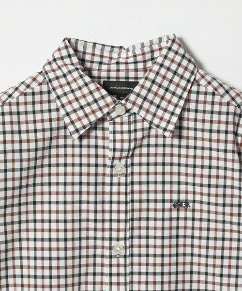 green label relaxing / グリーンレーベル リラクシング シャツ・ブラウス | チェックシャツ / キッズ 140cm-160cm | 詳細3