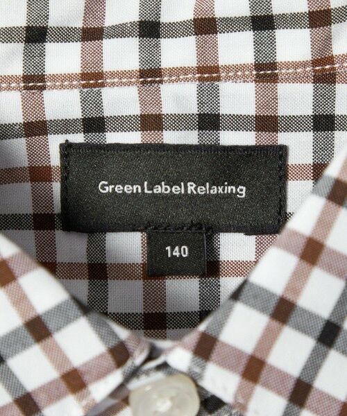 green label relaxing / グリーンレーベル リラクシング シャツ・ブラウス | チェックシャツ / キッズ 140cm-160cm | 詳細8
