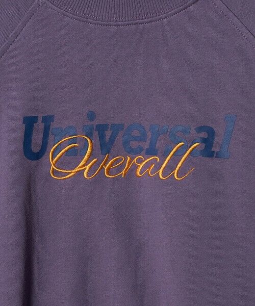 green label relaxing / グリーンレーベル リラクシング スウェット | 【別注】＜UNIVERSAL OVERALL＞刺しゅう スウェット / トレーナー / キッズ  140cm-160cm | 詳細10