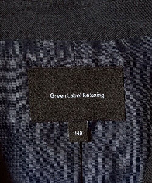 green label relaxing / グリーンレーベル リラクシング テーラードジャケット | TRW ソリッド ジャケット / キッズ 140cm-160cm | 詳細13
