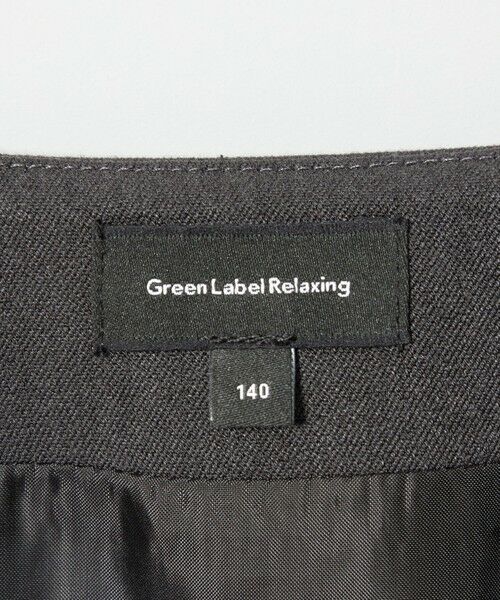 green label relaxing / グリーンレーベル リラクシング テーラードジャケット | ノーカラージャケット + タックパンツ セット / キッズ 140cm-160cm | 詳細28