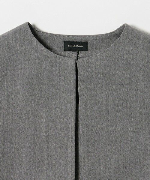 green label relaxing / グリーンレーベル リラクシング ロング・マキシ丈ワンピース | ボレロ + ジャンパースカート セット / キッズ 140cm-160cm | 詳細7