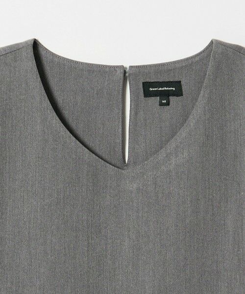 green label relaxing / グリーンレーベル リラクシング ロング・マキシ丈ワンピース | ボレロ + ジャンパースカート セット / キッズ 140cm-160cm | 詳細14