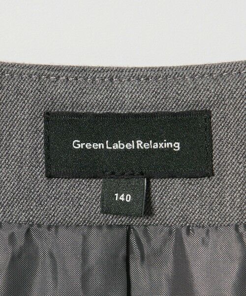 green label relaxing / グリーンレーベル リラクシング ロング・マキシ丈ワンピース | ボレロ + ジャンパースカート セット / キッズ 140cm-160cm | 詳細27