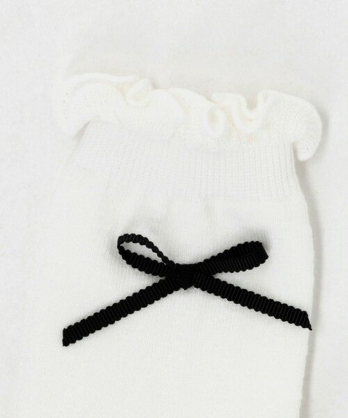 green label relaxing / グリーンレーベル リラクシング ソックス | リボン クルー ソックス  / 靴下 / キッズ  20cm-22cm | 詳細2