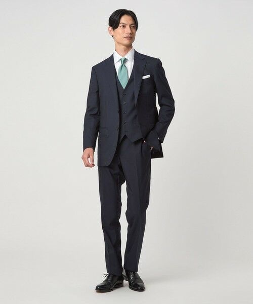 green label relaxing / グリーンレーベル リラクシング シャツ・ブラウス | コットン シャドーストライプ クレリック ワイドカラー ドレスシャツ -イージーアイロン- | 詳細3