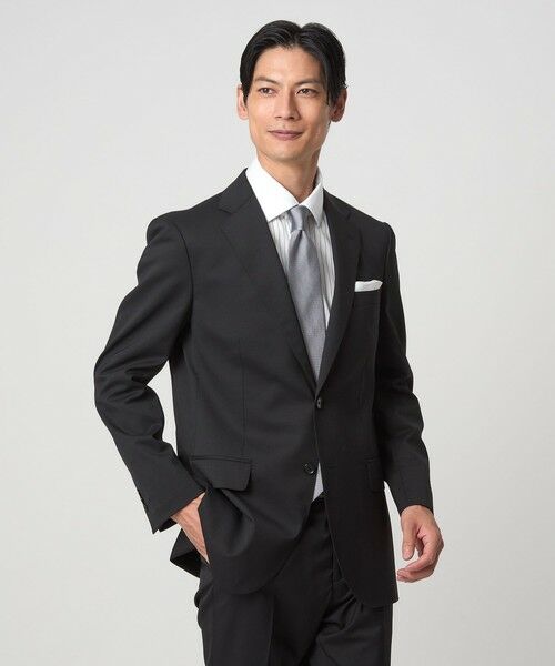 green label relaxing / グリーンレーベル リラクシング シャツ・ブラウス | コットン ツイル ピンストライプ クレリック ワイドカラー ドレスシャツ -イージーアイロン- | 詳細2