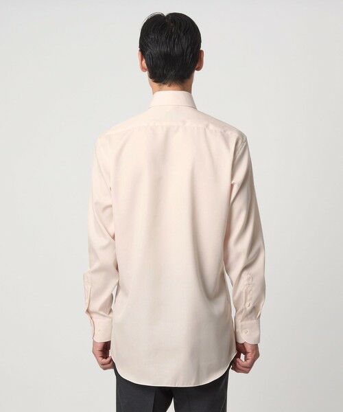 green label relaxing / グリーンレーベル リラクシング シャツ・ブラウス | コットン ナローストライプ ワイドカラー ドレスシャツ -イージーアイロン- | 詳細5