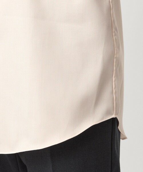 green label relaxing / グリーンレーベル リラクシング シャツ・ブラウス | コットン ナローストライプ ワイドカラー ドレスシャツ -イージーアイロン- | 詳細8