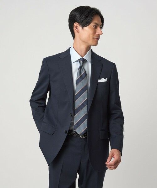 green label relaxing / グリーンレーベル リラクシング シャツ・ブラウス | コットン ナローストライプ ワイドカラー ドレスシャツ -イージーアイロン- | 詳細11