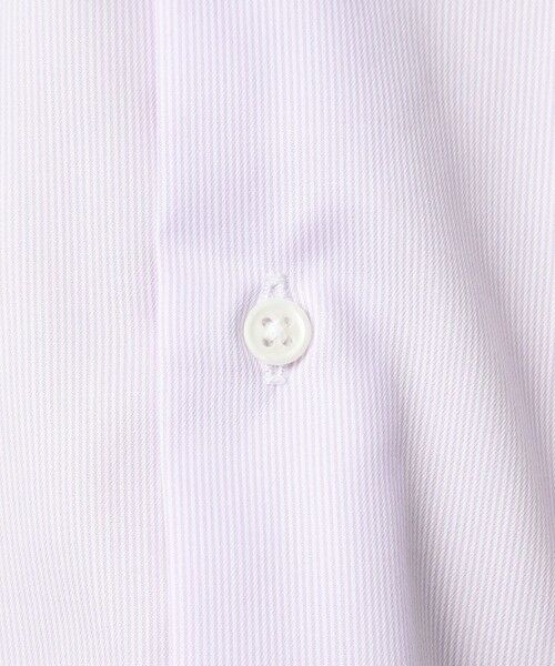 green label relaxing / グリーンレーベル リラクシング シャツ・ブラウス | コットン ナローストライプ ワイドカラー ドレスシャツ -イージーアイロン- | 詳細17