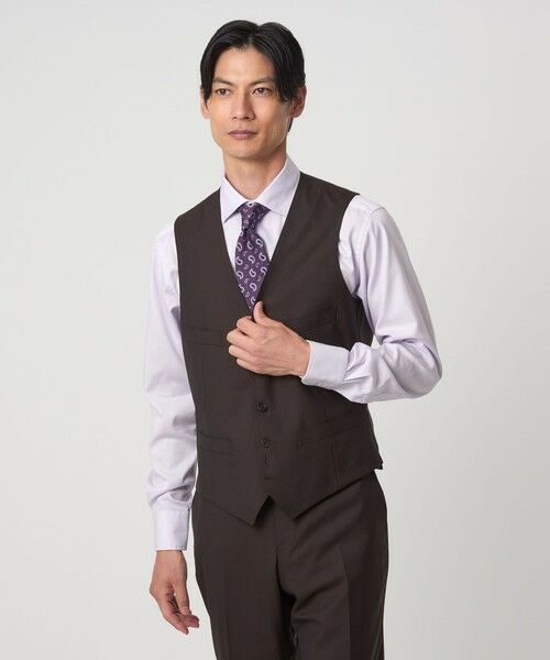 green label relaxing / グリーンレーベル リラクシング シャツ・ブラウス | コットン ナローストライプ ワイドカラー ドレスシャツ -イージーアイロン- | 詳細14