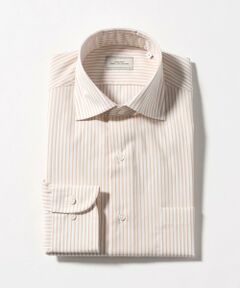 green label relaxing / グリーンレーベル リラクシング シャツ・ブラウス | コットン ストライプ ワイドカラー ドレスシャツ -イージーアイロン-