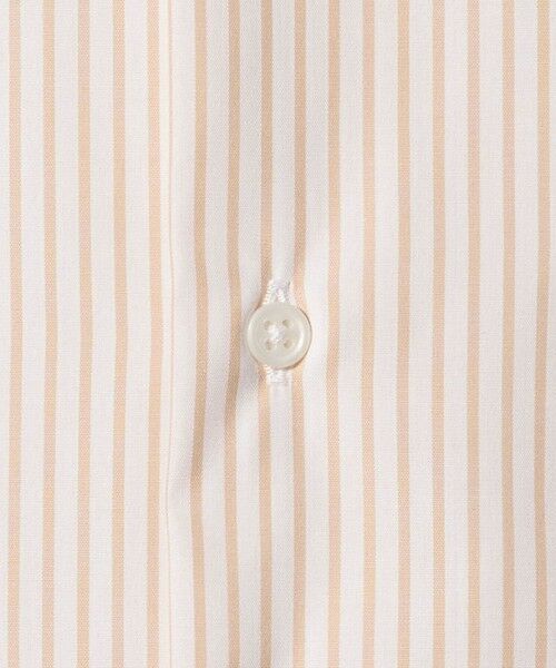 green label relaxing / グリーンレーベル リラクシング シャツ・ブラウス | コットン ストライプ ワイドカラー ドレスシャツ -イージーアイロン- | 詳細4