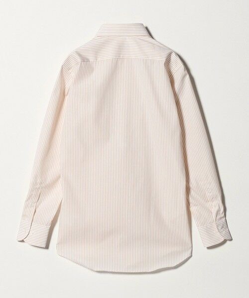 green label relaxing / グリーンレーベル リラクシング シャツ・ブラウス | コットン ストライプ ワイドカラー ドレスシャツ -イージーアイロン- | 詳細2