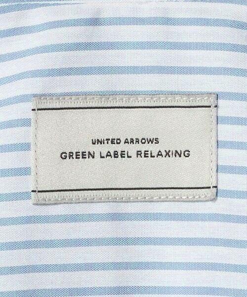 green label relaxing / グリーンレーベル リラクシング シャツ・ブラウス | コットン ストライプ ワイドカラー ドレスシャツ -イージーアイロン- | 詳細12