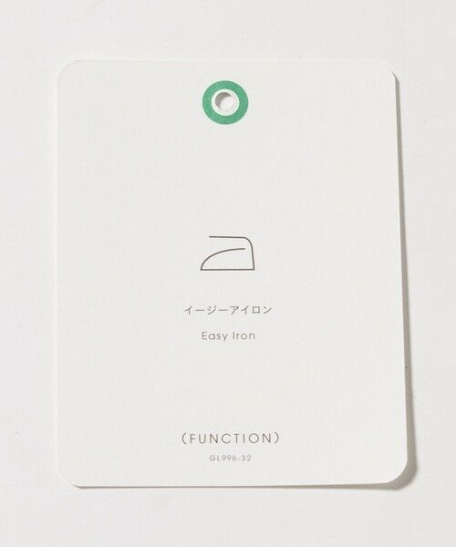 green label relaxing / グリーンレーベル リラクシング シャツ・ブラウス | コットン ストライプ ワイドカラー ドレスシャツ -イージーアイロン- | 詳細15