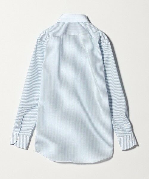 green label relaxing / グリーンレーベル リラクシング シャツ・ブラウス | コットン ストライプ ワイドカラー ドレスシャツ -イージーアイロン- | 詳細6