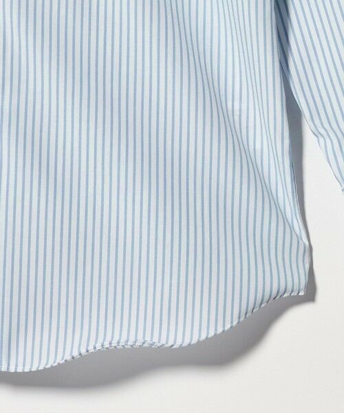 green label relaxing / グリーンレーベル リラクシング シャツ・ブラウス | コットン ストライプ ワイドカラー ドレスシャツ -イージーアイロン- | 詳細9