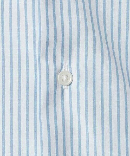green label relaxing / グリーンレーベル リラクシング シャツ・ブラウス | コットン ストライプ ワイドカラー ドレスシャツ -イージーアイロン- | 詳細11