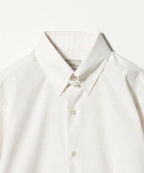 green label relaxing / グリーンレーベル リラクシング シャツ・ブラウス | コットン ソリッド タブカラー ドレスシャツ -イージーアイロン- | 詳細3