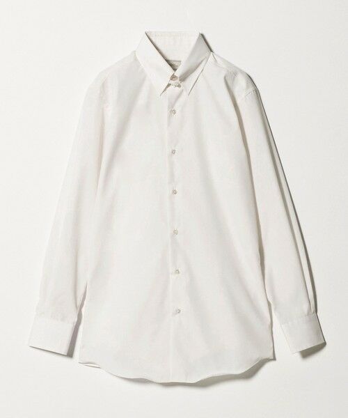 green label relaxing / グリーンレーベル リラクシング シャツ・ブラウス | コットン ソリッド タブカラー ドレスシャツ -イージーアイロン- | 詳細1