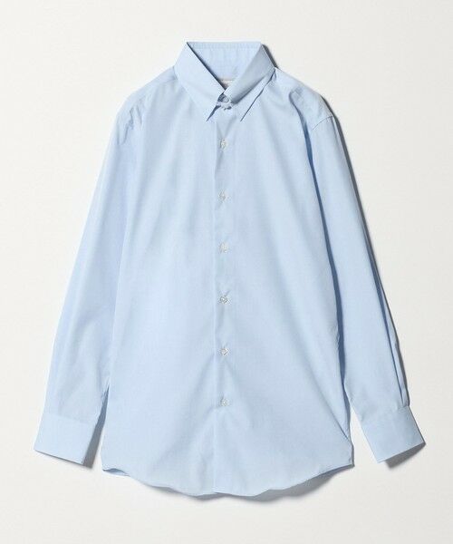 green label relaxing / グリーンレーベル リラクシング シャツ・ブラウス | コットン ソリッド タブカラー ドレスシャツ -イージーアイロン- | 詳細5