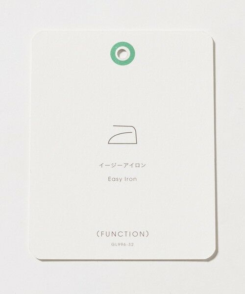 green label relaxing / グリーンレーベル リラクシング シャツ・ブラウス | コットン ソリッド タブカラー ドレスシャツ -イージーアイロン- | 詳細15