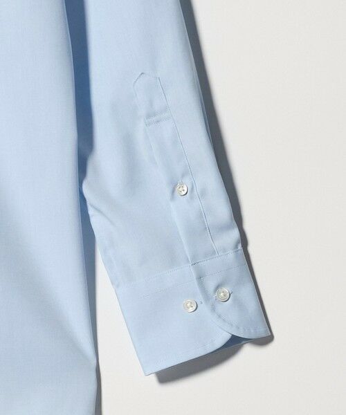 green label relaxing / グリーンレーベル リラクシング シャツ・ブラウス | コットン ソリッド タブカラー ドレスシャツ -イージーアイロン- | 詳細8