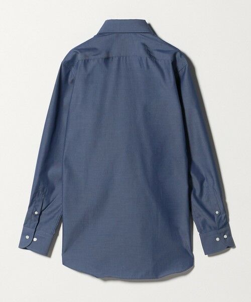 green label relaxing / グリーンレーベル リラクシング シャツ・ブラウス | コットン シャンブレー ワイドカラー ドレスシャツ -イージーアイロン- | 詳細2
