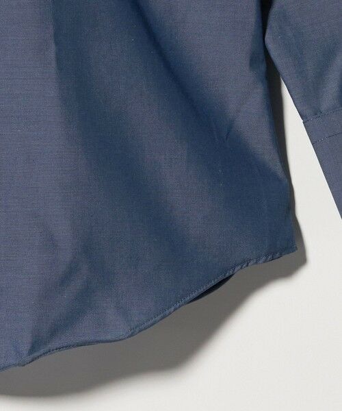 green label relaxing / グリーンレーベル リラクシング シャツ・ブラウス | コットン シャンブレー ワイドカラー ドレスシャツ -イージーアイロン- | 詳細5