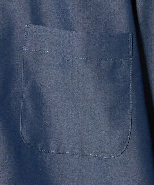 green label relaxing / グリーンレーベル リラクシング シャツ・ブラウス | コットン シャンブレー ワイドカラー ドレスシャツ -イージーアイロン- | 詳細6