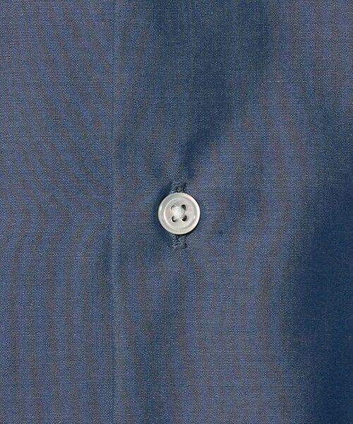 green label relaxing / グリーンレーベル リラクシング シャツ・ブラウス | コットン シャンブレー ワイドカラー ドレスシャツ -イージーアイロン- | 詳細7