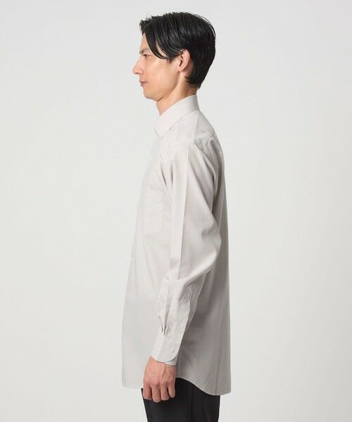 green label relaxing / グリーンレーベル リラクシング シャツ・ブラウス | コットン ブロード ワイドカラー ドレスシャツ -形態安定- | 詳細10