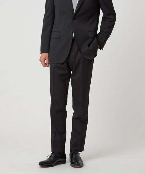 green label relaxing / グリーンレーベル リラクシング セットアップ | MODERATION SUIT 2B HC/BW- モデレーション スーツ ジャケット ＆ パンツ 上下セット 裾仕上げ済 -ストレッチ- | 詳細2