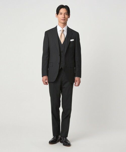 green label relaxing / グリーンレーベル リラクシング セットアップ | REDA トロピカル 無地 2B RV スーツジャケット | 詳細1