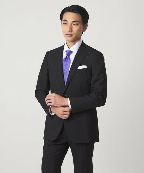 green label relaxing / グリーンレーベル リラクシング セットアップ | REDA トロピカル 無地 2B RV スーツジャケット | 詳細2