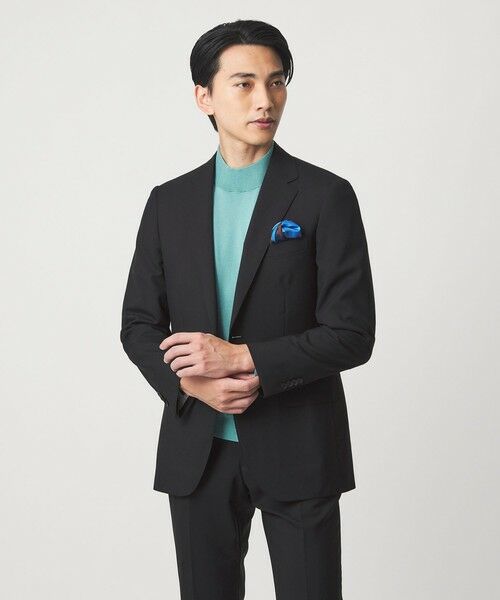 green label relaxing / グリーンレーベル リラクシング セットアップ | REDA トロピカル 無地 2B RV スーツジャケット | 詳細6