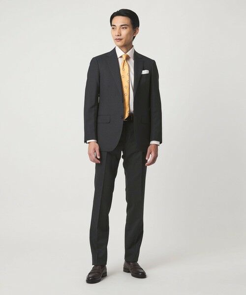 green label relaxing / グリーンレーベル リラクシング セットアップ | REDA トロピカル 無地 2B RV スーツジャケット | 詳細10